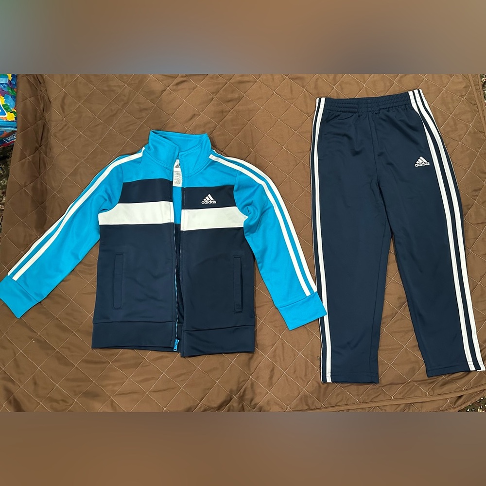 adidas Kids Matching Set - Blue and Black